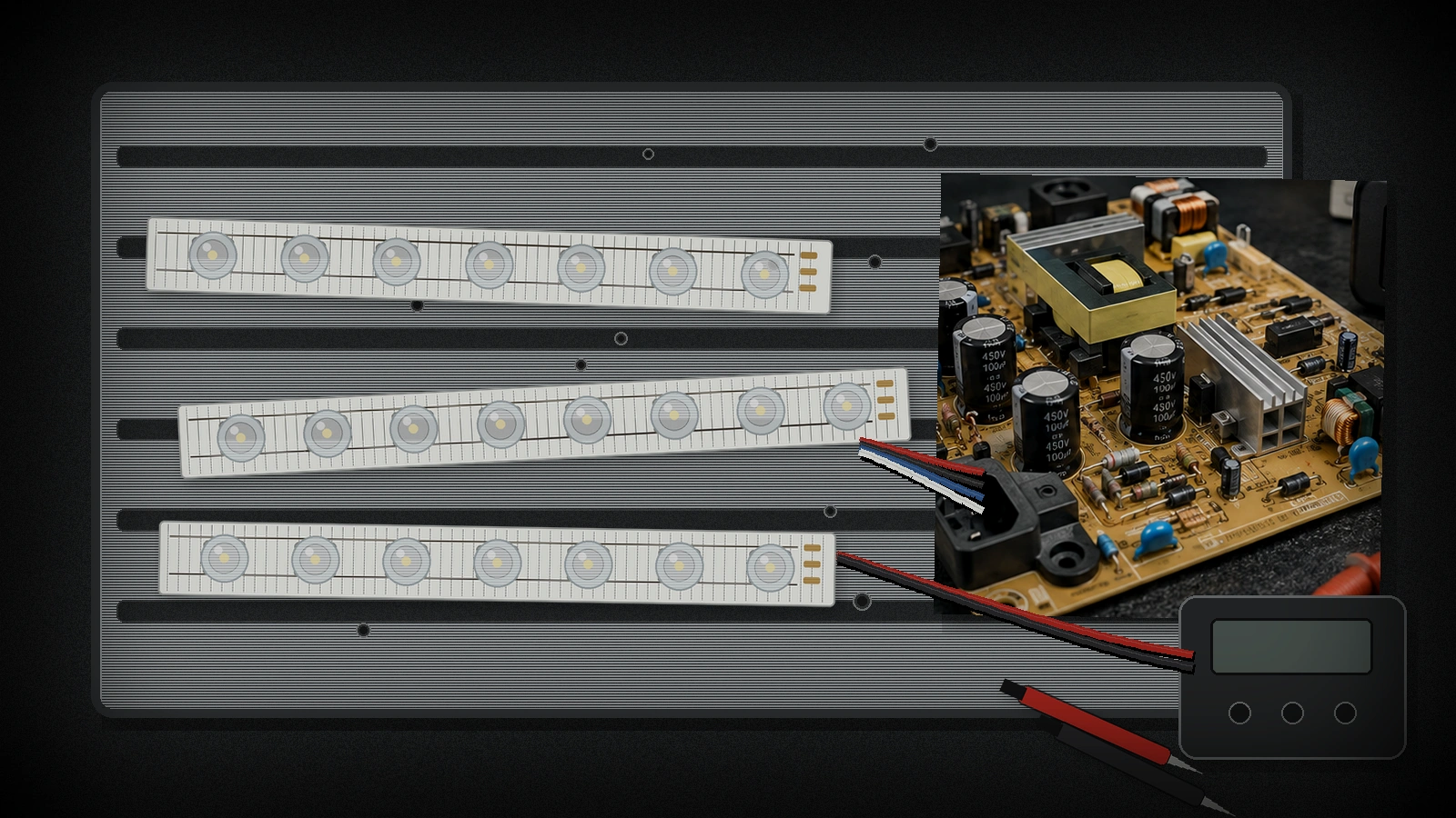 Может ли блок питания телевизора сжечь LED-подсветку: причины, диагностика и профилактика